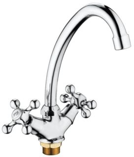 Смеситель для кухни Haiba HB4908 хром